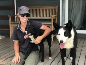 Dr Allie with furry friends
